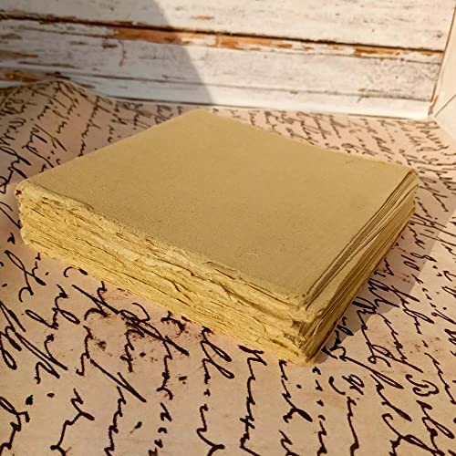 E-Tailor® Handmade Hand Block Print Fabric Cover Sketchbook-Notebooks Calligraphy Paper Made of Handmade Cotton Rag Papers (5x5) - size: 5x5"
