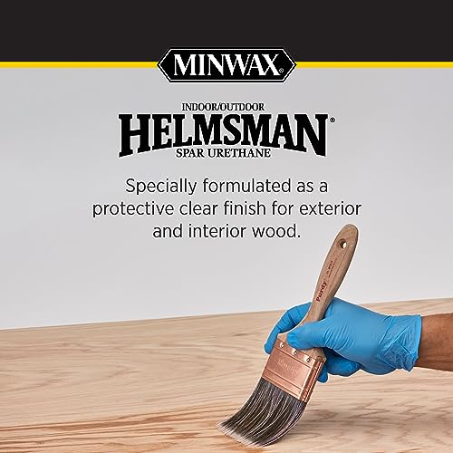 Minwax Water Based Helmsman Spar Urethane, Quart, Semi-Gloss - size: Quart, style: Semi-Gloss (Water Based)