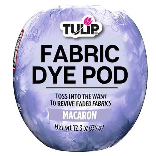 Tulip Fabric Dye Pod Color Macaron (Purple), Dye for Washing Machines - color: Macaron