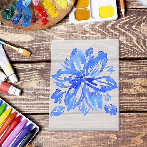 QWORK Monoprinting Print Plate, 5" X 7" Gel Plate, Art Plate, Reusable Gel Printing Plate, Printmaking Supplies