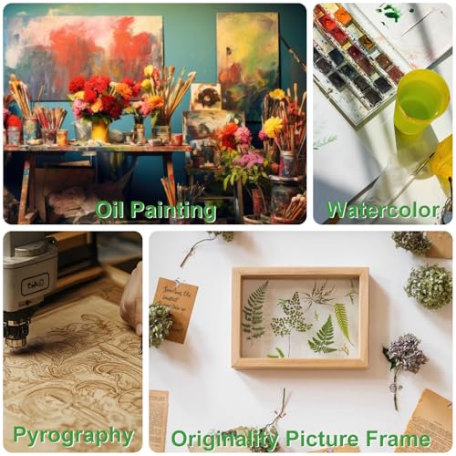 6 Pack 9 x 12 Inch Unfinished Wood Panels, Wooden Panel Boards for Painting, Crafts, and Home Decor - size: 6 Pack 9 x 12 Inch