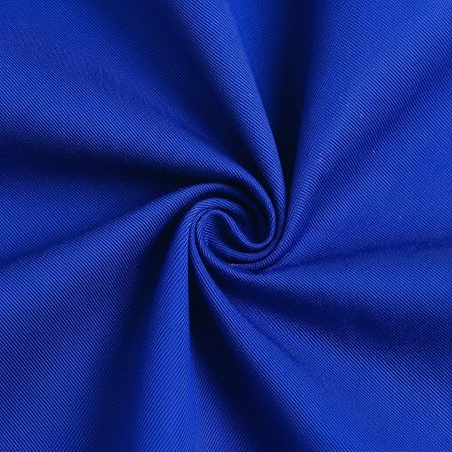 TFTAFAN Cobbler Apron Unisex Waterproof Apron with 2 Deep Pockets Art Smock for Painting Cleaning Artiest Apron work kitchen - color: Royal Blue