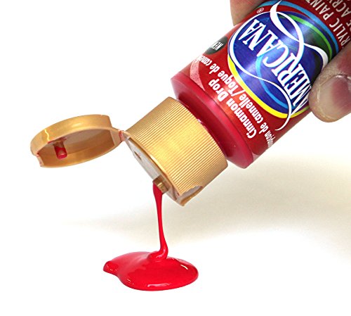 DecoArt Americana Acrylic Paint, 2-Ounce, Primary Blue - color: Primary Blue, size: 2 Fl Oz (Pack of 1)