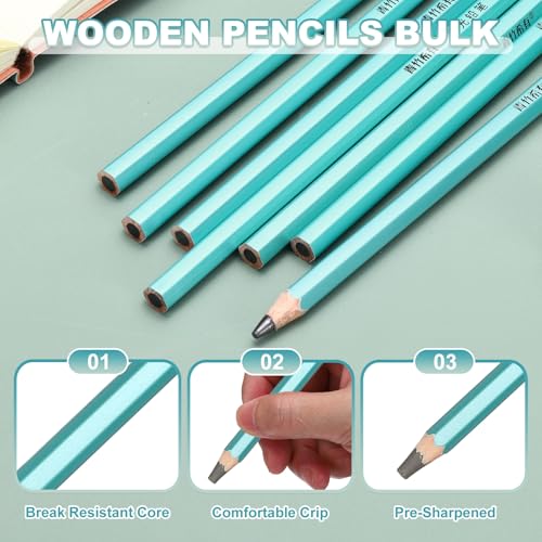 PATIKIL 14B Drawing Pencils for Sketching, Set of 3 Hexagonal Graphite Sketch Pencils Professional Sketching Art Supplies for Drawing Shading Writing Art Artists Beginners, Black - style: 14B