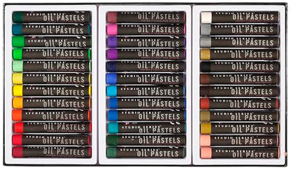 Studio Series Oil Pastels (36 rich, vivid colors)
