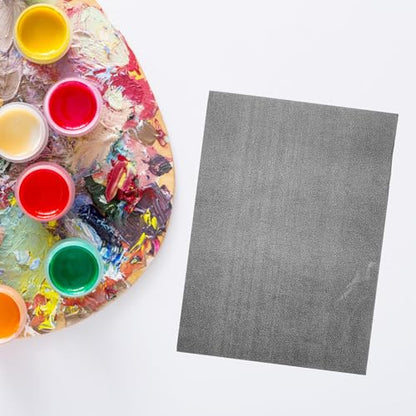 Cabilock 50 Sheets A4 Graphite Transfer Paper Carbon Tracing Sheet Black Single-Sided for Artists Crafters Canvas Drawing and Clothing Pattern Tracing