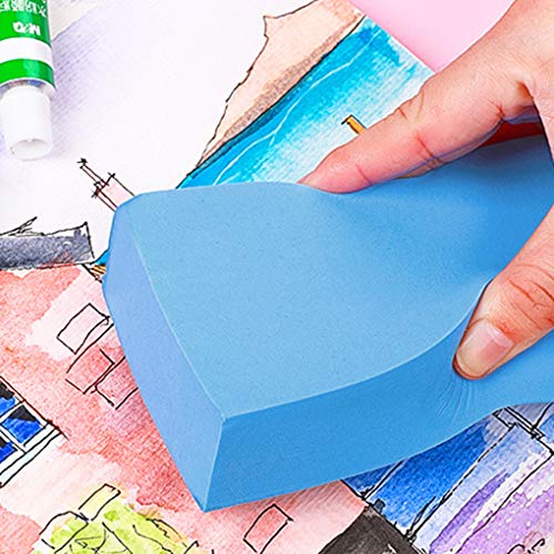 2 Pack Rectangle Artist Sponges - Watercolor Sponges for Painting, Crafts, Grout, Cleaning, Pottery, Clay, Ceramics, Household Use and More - 6.5 x 2.8 x 1.1Inch