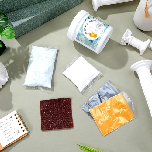 Hand Casting Kit Keepsake Powder for Nursery Decor Non-Toxic Hand Mold Kit for Shower Family Keepsake for Boys