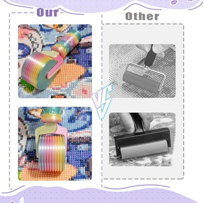 Diamond Art Roller Diamond Handle (Macarons) - color: Macarons