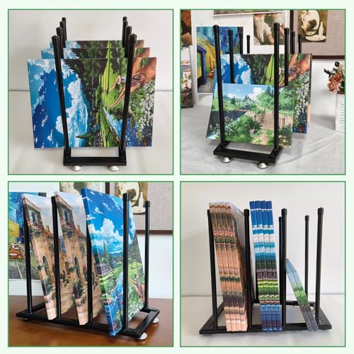 Art Storage Rack,Canvas Storage for art canvas storage 7.8 inches to 23 inches,Art Print Display Rack,Canvas Storage Rack for Artworks, Frames, Drawing Boards, Prints, Panels, Paintings Display