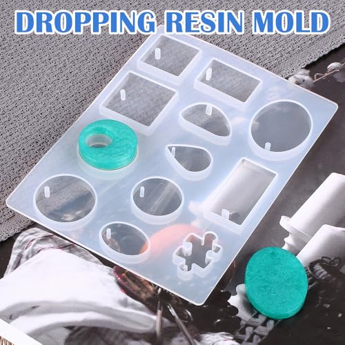 SolaraGlaze UV Resin with Light 240g Upgraded Hard Type Crystal Clear UV Resin Kit Ultraviolet Epoxy Resin Hard, Starter Kit for Craft Jewelry Making