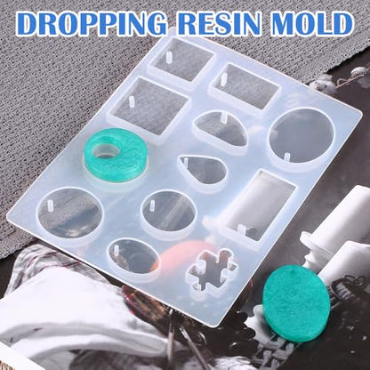 SolaraGlaze UV Resin with Light 240g Upgraded Hard Type Crystal Clear UV Resin Kit Ultraviolet Epoxy Resin Hard, Starter Kit for Craft Jewelry Making