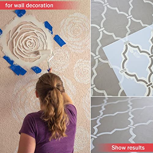 16 Pack 6 Mil Clear Mylar Stencil Sheets, 12" x 12" Blank Reusable Plastic Template Sheets for Cricut, Laser Cutting, Gyro-Cut Tool Template Material - size: 6mil