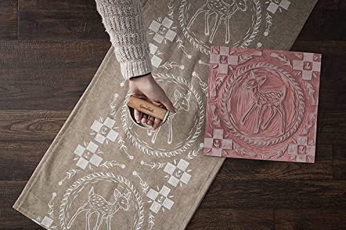 Speedball Speedy-Carve Block Printing Carving Block, Rectangle, Pink, 3 x 4 Inches (20-Pack) - size: 20-Pack