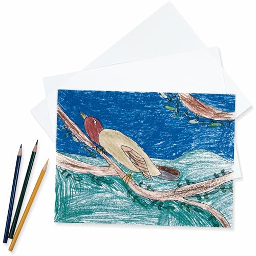 Pacon® Sulphite Drawing Paper, 9" x 12", 80 Lb, White, 500 Sheets