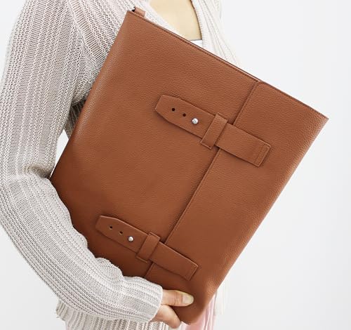 Drawing Book Cover Sketchbook Cover with Pencils and Leather Artist Bag Artist Gifts Leather Art Book Cover for Sketchbook, Journal Notebook (9" x 12") - size: L for 9" x 12"