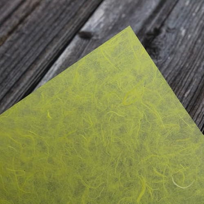 A4 Natural Banana bark, Leaves etc., Mulberry Paper Sheets Art Tissue Washi Paper Design Craft Art Origami Suppliers Card Making Writing Painting 50 Sheets (Green Leaves,Banana Bark, etc.,, A4) - color: Green Leaves,Banana Bark, etc.,, size: 8.3 X 11.7 In