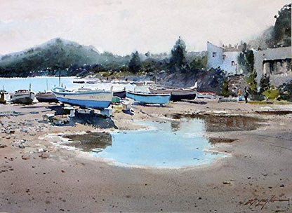 Escoda | Watercolour | Artist Set David Taylor | Size 8,12,18 | 3 Brushes | Synthetic tendo + tame | Round Pointed - size: Round Pointed