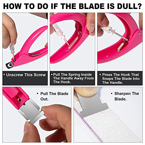 Pink Adjustable Artificial Acrylic Fake Nail False Nail Tip Clipper Cutter Trimmer Manicure Pedicure Sharp Blade Clip Tool For Salon Home Nail Art Beauty Design DIY - color: Pink