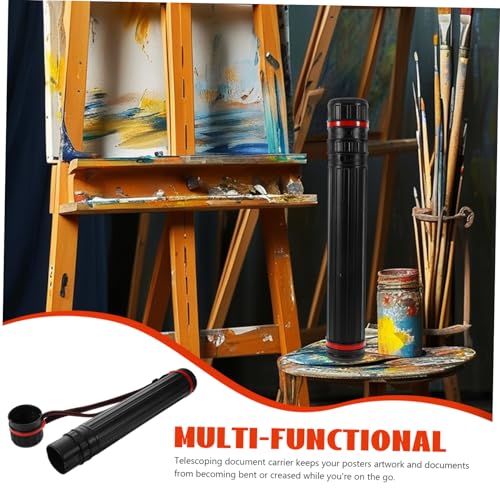 Uonlytech Slim Long Design Telescoping Tube Box Water Tube Storage Poster Drafting
