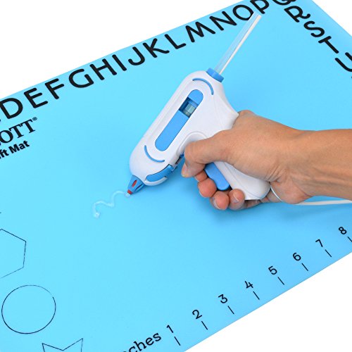 Westcott ‎16815 Projectmate Non-Stick Silicone Mat for Crafts, Glue Guns, Size 12 x 18 In - size: 18"L x 12"W