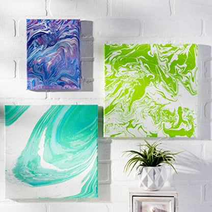 FolkArt Pre-Mixed Acrylic Pouring Paint, 8 oz, Green - color: Green