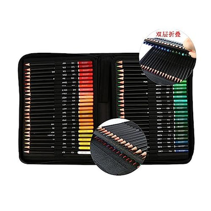 145 Pieces Oil Based Colour Pencil Set Art Sketch Pencils Professional Drawing Set Complete Set