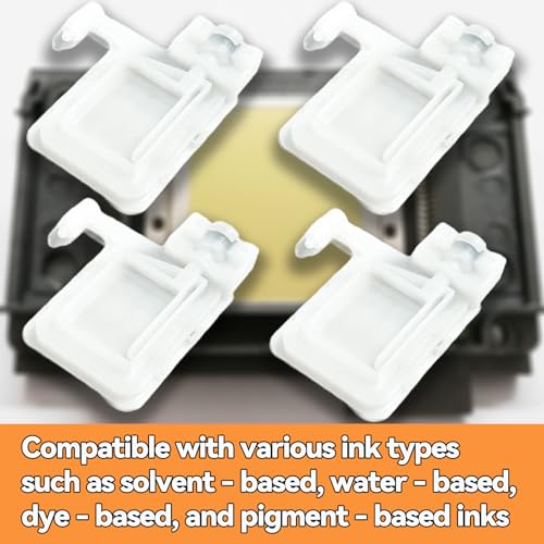 4PCS DX5 Eco Solvent Printer Ink Damper Fit for XP600 4720 i3200 5113 Print Head, for Roland Mutoh Mimaki Printers