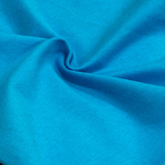 Cotton Spandex Jersey Fabric - 4 Way Stretch - 60" Width Sold by The Yard - Ideal for T-Shirts, Dresses, Athleticwear Apparel (Aqua, 4 Yards) - color: Aqua, size: 4 Yards