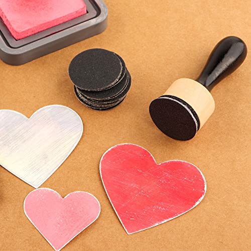 Bundle -Mini Blending Tool Sets,Include 2 PCS Foam Replacment Foam Pads and 20 Pieces Sanding Discs Medium-Grit Sandpaper for Drawing Distressing Blending and Removing the Extra Colors Arts Supplies - color: 1pcs Blending Tool and 20pcs Sanding Disks