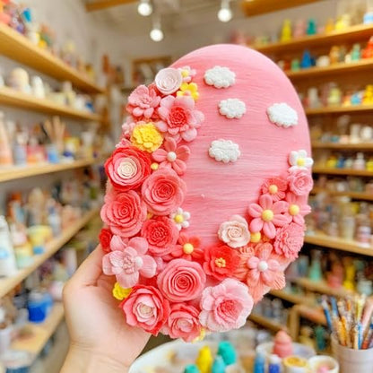 Lightweight Clay - Air Dry Clay, Ultra Light & Soft, Safe & Non-Toxic, Moldable & Flexible, DIY Modeling Clay for Anime Figures, Sculpting, Molding, Creative Art Crafts - color: Pink