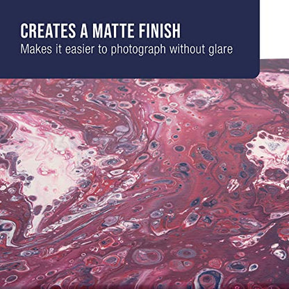 Pouring Masters 16oz (Pint) Pouring Paint Matte Medium - Professional Acrylic Medium for Improving Paint Flow & Cell Effects Creator, Viscosity Adjuster - size: 16 Fl Oz (Pack of 1)