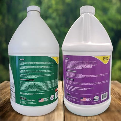 RMR Brands DIY Mold Remover Bundle - Complete Mold Killer & Stain Remover Bundle - Mold and Mildew Prevention Kit, Disinfectant Spray, Includes 2-1 Gallon Bottles - size: 128 Fl Oz (Pack of 2)