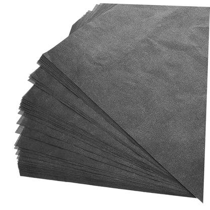 Angoily 50sheets Carbon Transfer Paper Black Graphite Tracing Sheet for Accurate Drawing Art Projects and Education Compatible with Various Tools for Clear Copying