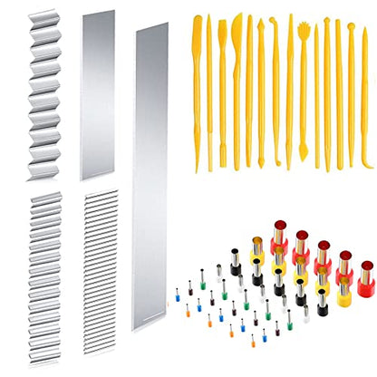 Acrylic Clay Roller with Acrylic Sheet and Sculpting Tools (5 PCS) - color: 5
