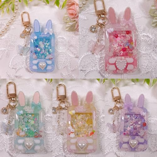 FUNSHOWCASE Resin Shaker Molds Set Mobile Phones Keychain Charm Pack of 8 Silicone Trays Seal Films Precision Tip Applicator Bottle Kit Bundle - color: Mobile Phones Craft Pack of 8