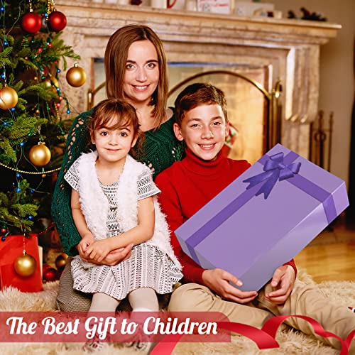 iBayam Stocking Stuffers for Kids Teens Adults, Birthday Party Art Supplies, Christmas Gifts for Teenagers, 150-Pack Wooden Art Set Crafts Drawing Painting Kit with 1 Coloring Book, 2 Sketch Pads - color: Purple