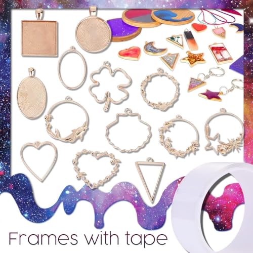 Insnug UV Resin Jewelry Making Kit with Silicone Molds UV Light for Adult,DIY Kits Jewelry Bracelet Making Kits Supplies Necklace Keychain Bracelet Arts and Crafts Resin Bundle