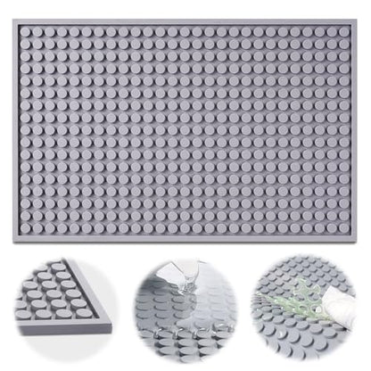 LET'S RESIN Resin Collector Mat, Easy Clean & Silicone Heat Resistant Mats 14.5'' x 9.4'', Non-Slip Multipurpose Thick Silicone Mats for Resin Molds, Epoxy Resin, Cup Turner, Kitchen Counter, Placemat - size: 14.5'' x 9.4''