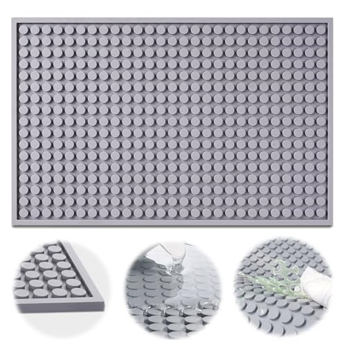 LET'S RESIN Resin Collector Mat, Easy Clean & Silicone Heat Resistant Mats 14.5'' x 9.4'', Non-Slip Multipurpose Thick Silicone Mats for Resin Molds, Epoxy Resin, Cup Turner, Kitchen Counter, Placemat - size: 14.5'' x 9.4''