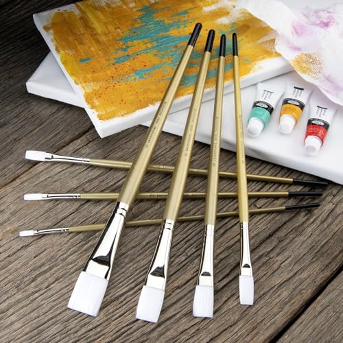 Snowhite Royal and Langnickel Brush Set, Flat, 7-Piece - style: Flat