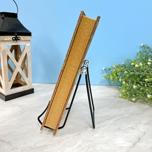 GIBSON HOLDERS 6A Adjustable Black Wire Display Easel, 3.5" W x 4.75" D x 4.75" H, Pack of 8 - size: 8-Pack
