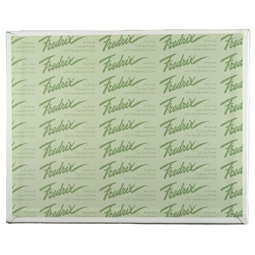 FREDRIX PRO Series Archival Linen Canvas Board, 9" x 12"