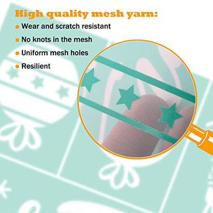Self Adhesive Screen Printing,Stencils Mesh Transfer Stencils - Reusable Screen Printing Stencil Patterns for DIY Painting (Ship Shops) - color: Ship Shops