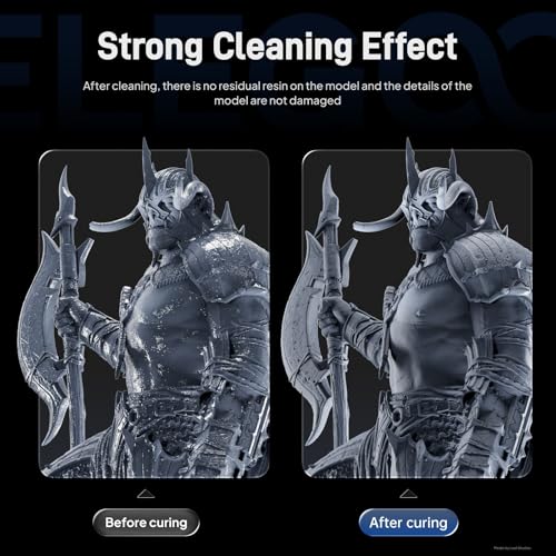 ELEGOO Mercury X Bundle, Wash and Cure Machine for Large Resin 3D Printed Models, Compatible with Saturn, Mars MSLA 3D Printers - style: Mercury X Bundle-M