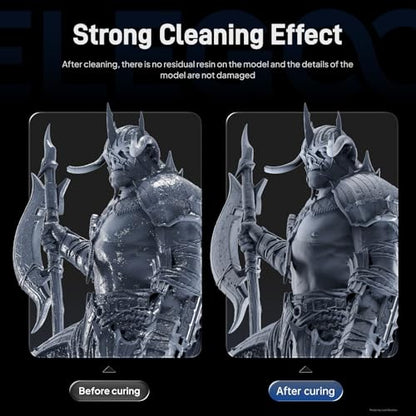ELEGOO Mercury X Bundle, Wash and Cure Machine for Large Resin 3D Printed Models, Compatible with Saturn, Mars MSLA 3D Printers - style: Mercury X Bundle-M