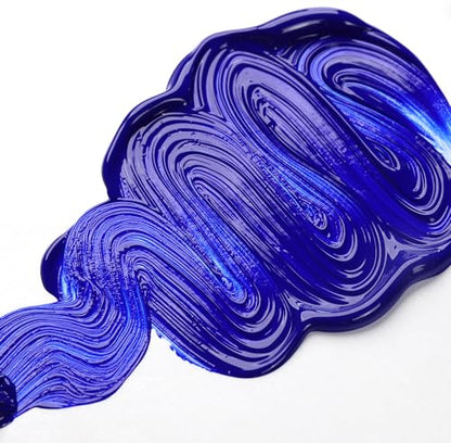 GOLDEN OPEN Slow-Drying Acrylics, Ultramarine Blue, 2 fl oz. tube, Professional Acrylic Paint, Semi-Transparent - color: Ultramarine Blue, size: 2 Fl Oz (Pack of 1)