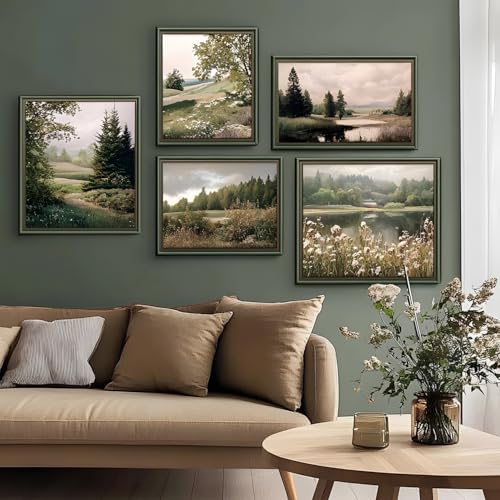 PHOENIX 8x10 Inch 4 Pack Artist Canvas - Small Stretched Canvases for Painting - 3/4 Inch Profile, 100% Cotton 11 Oz. Gesso Primed White Blank Professional Canvas Oil & Acrylic Paints - size: 8"x10" / 4 PACK, style: Traditional