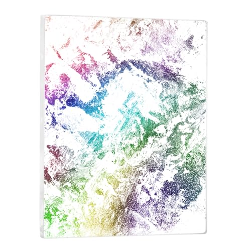 QWORK Monoprinting Print Plate, 8" X 10" Gel Plate, A4 Art Plate, Gel Printing Plate, Printmaking Supplies