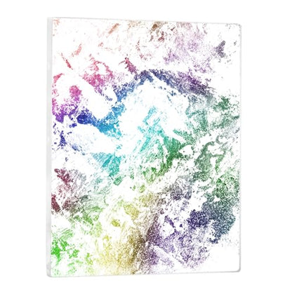 QWORK Monoprinting Print Plate, 8" X 10" Gel Plate, A4 Art Plate, Gel Printing Plate, Printmaking Supplies